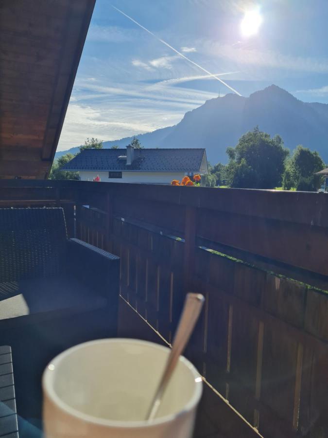Toller Bergblick Vom Ruhigen Sonnenbalkon, Nur 50M Zum See & Oepnv Inklusive Blaichach Luaran gambar
